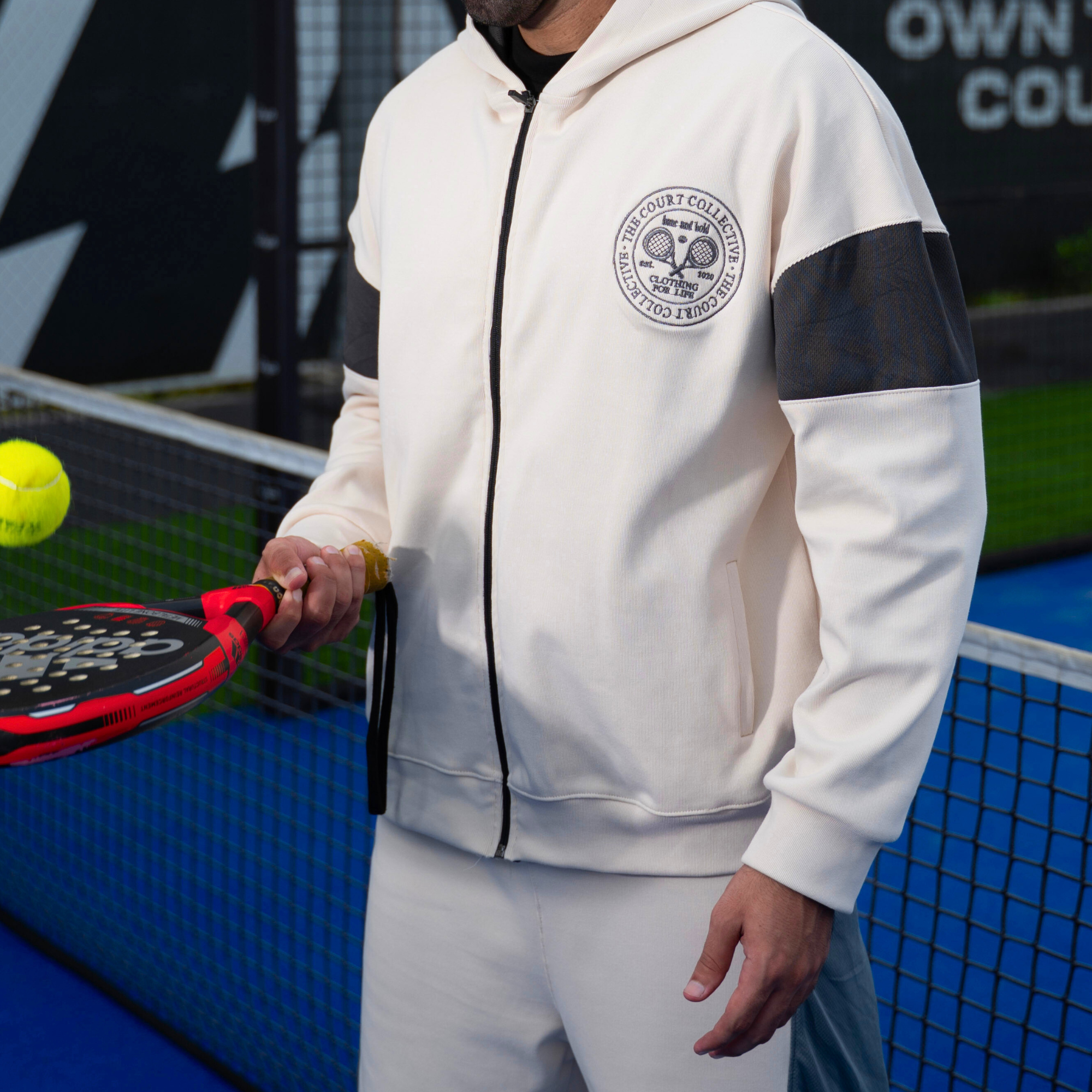 Pre-Game Ribbed Oversized Layering Lightweight Jacket