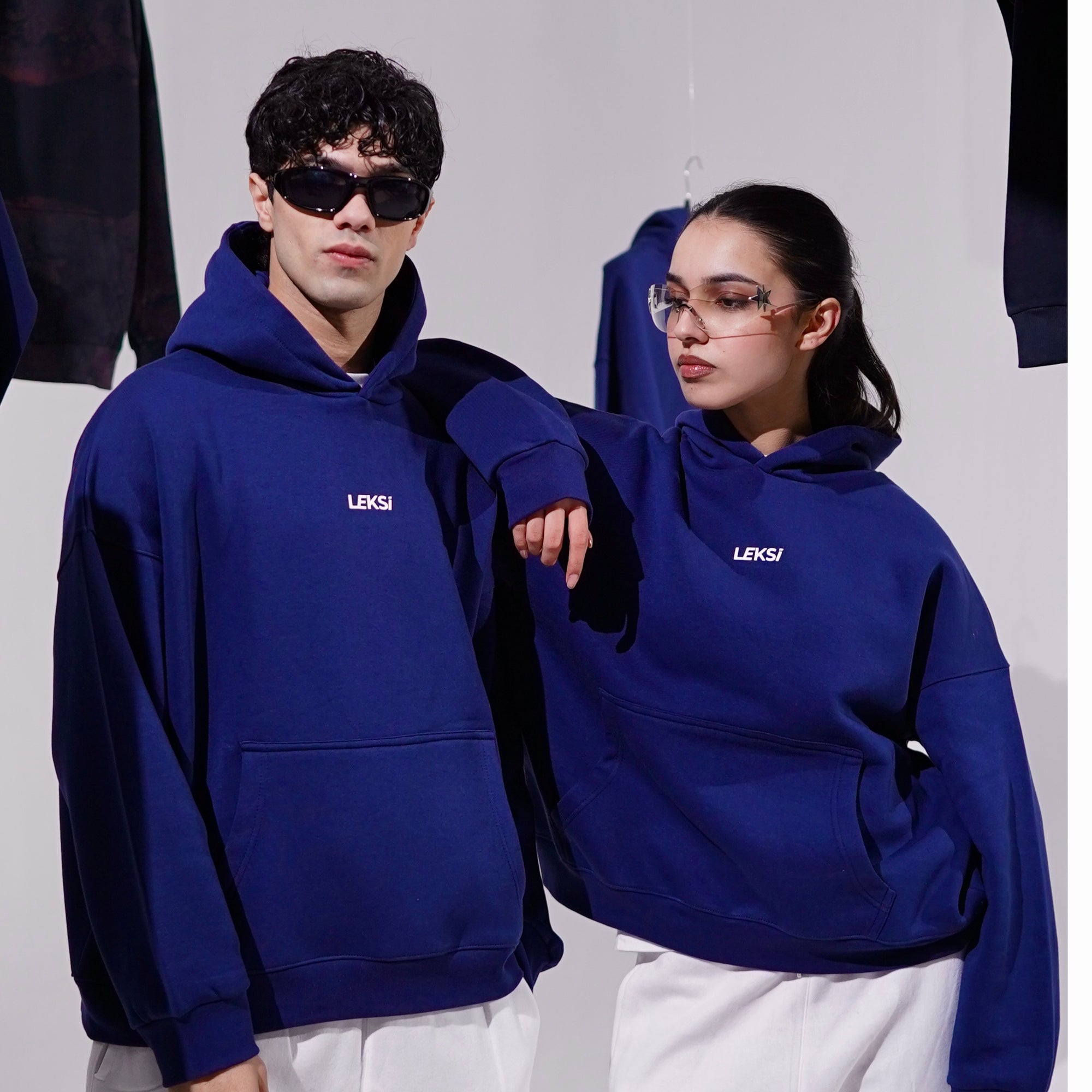 Blue Marine Cloud Hoodie