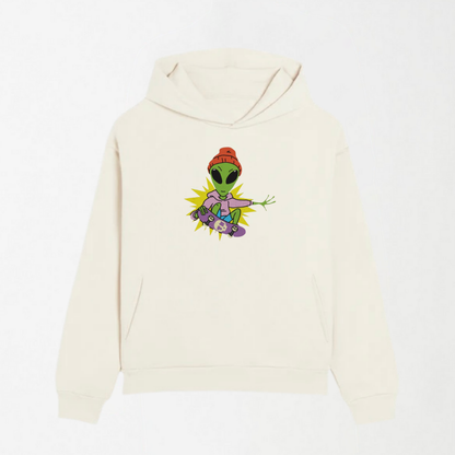 Alien Skate - Graphic Hoodie