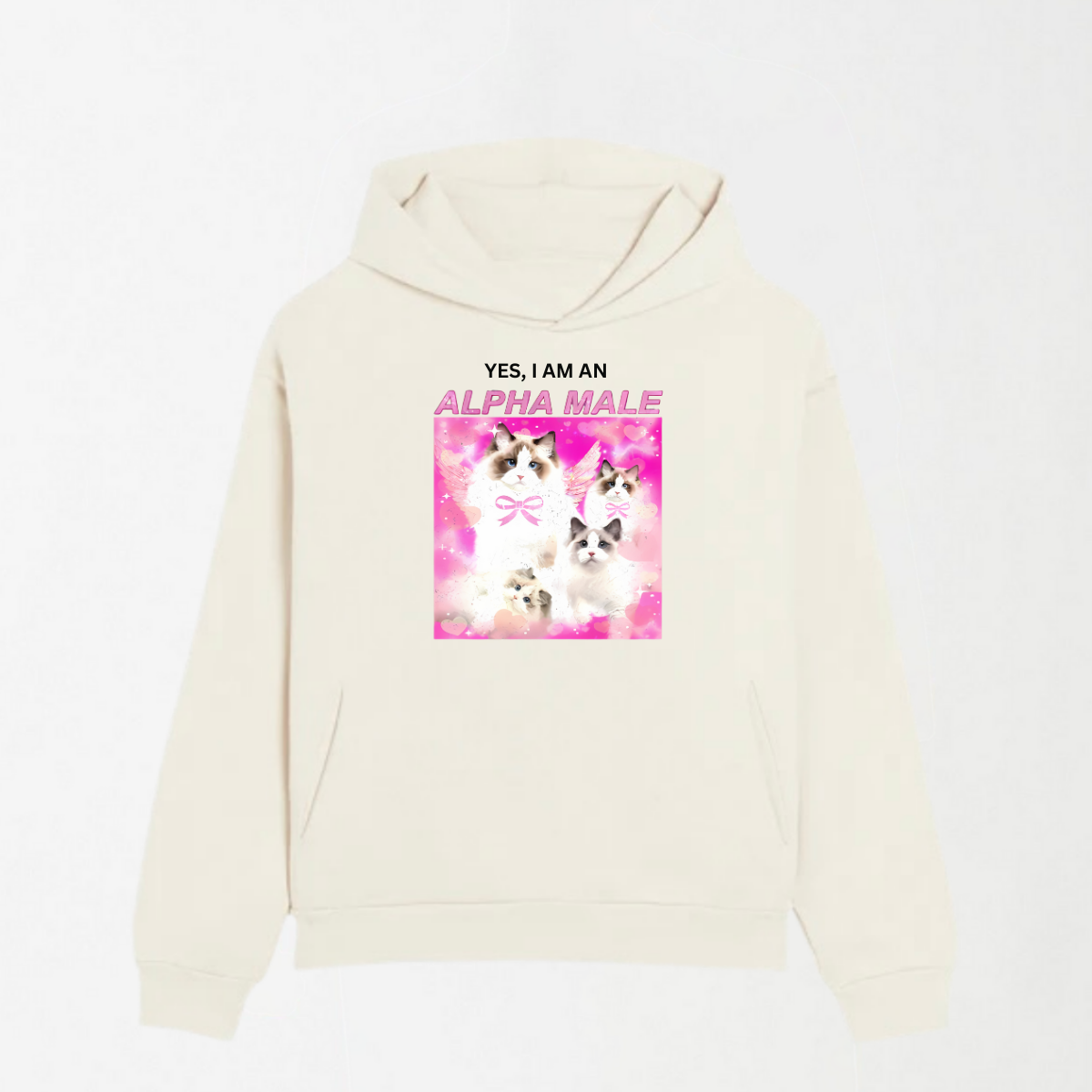 Alpha Male - Graphic Hoodie