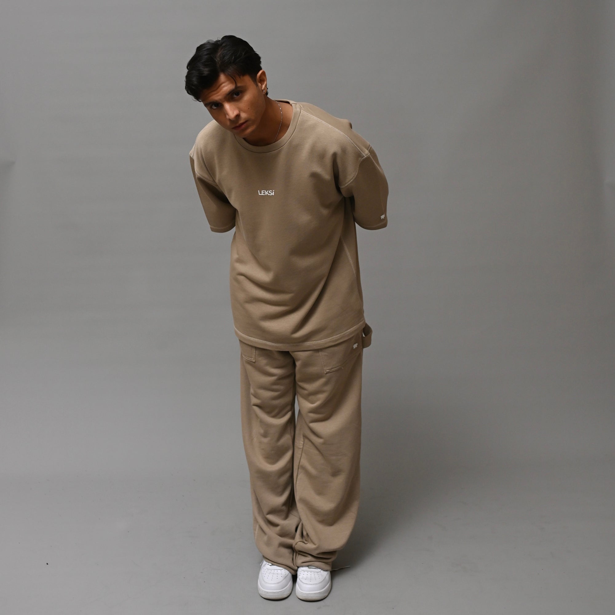 Sandy Beige Terry Co-ord
