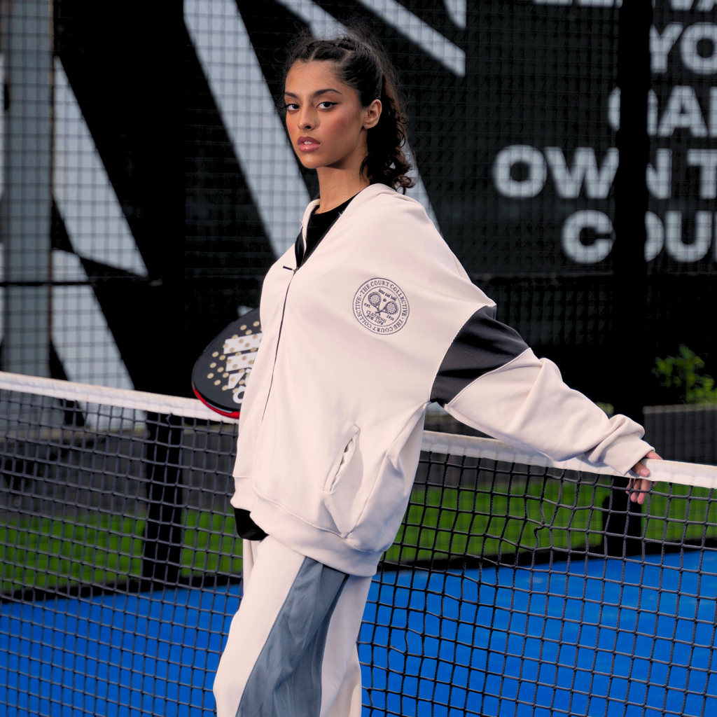 Pre-Game Ribbed Oversized Layering Lightweight Jacket