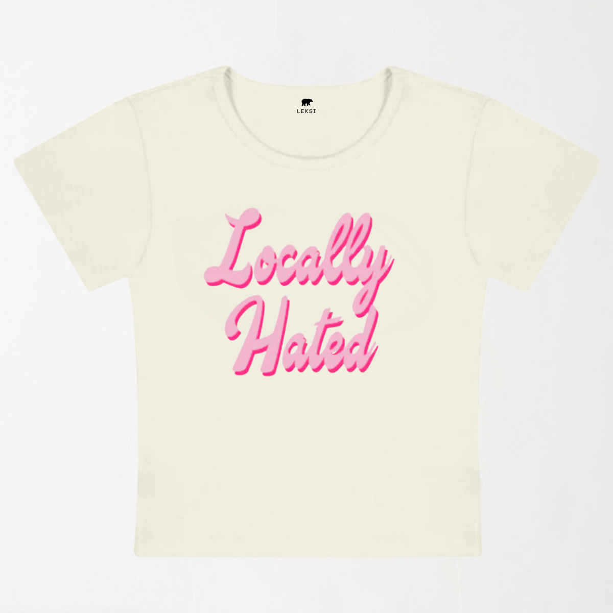Locally Hated Y2K Baby Tee