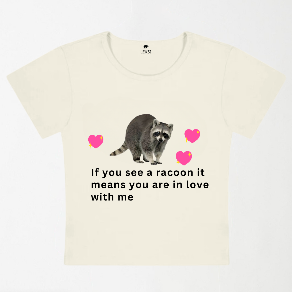 You Are In Love With Me Y2K Baby Tee