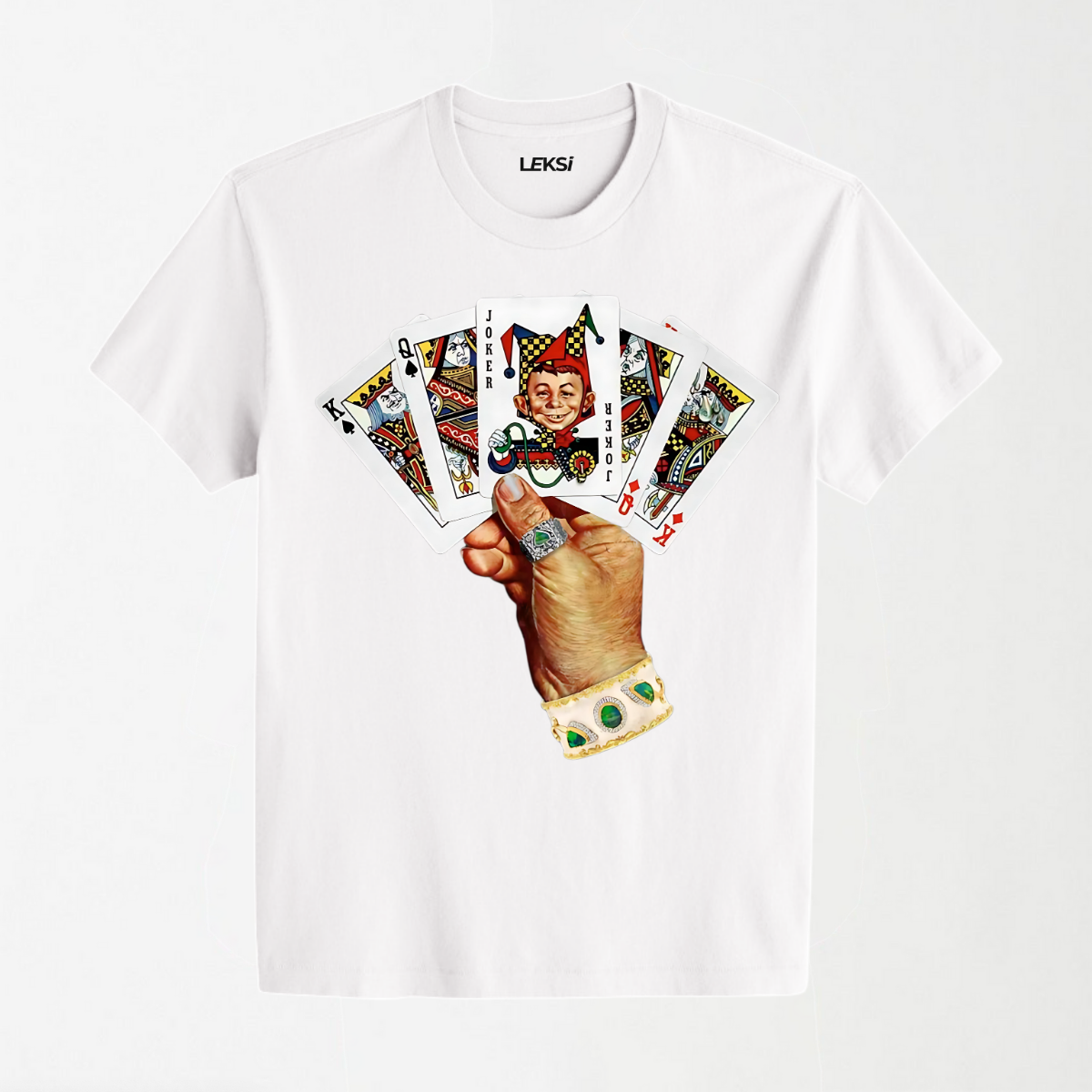 Bad Boy Poker Series - Round Neck Unisex T Shirt
