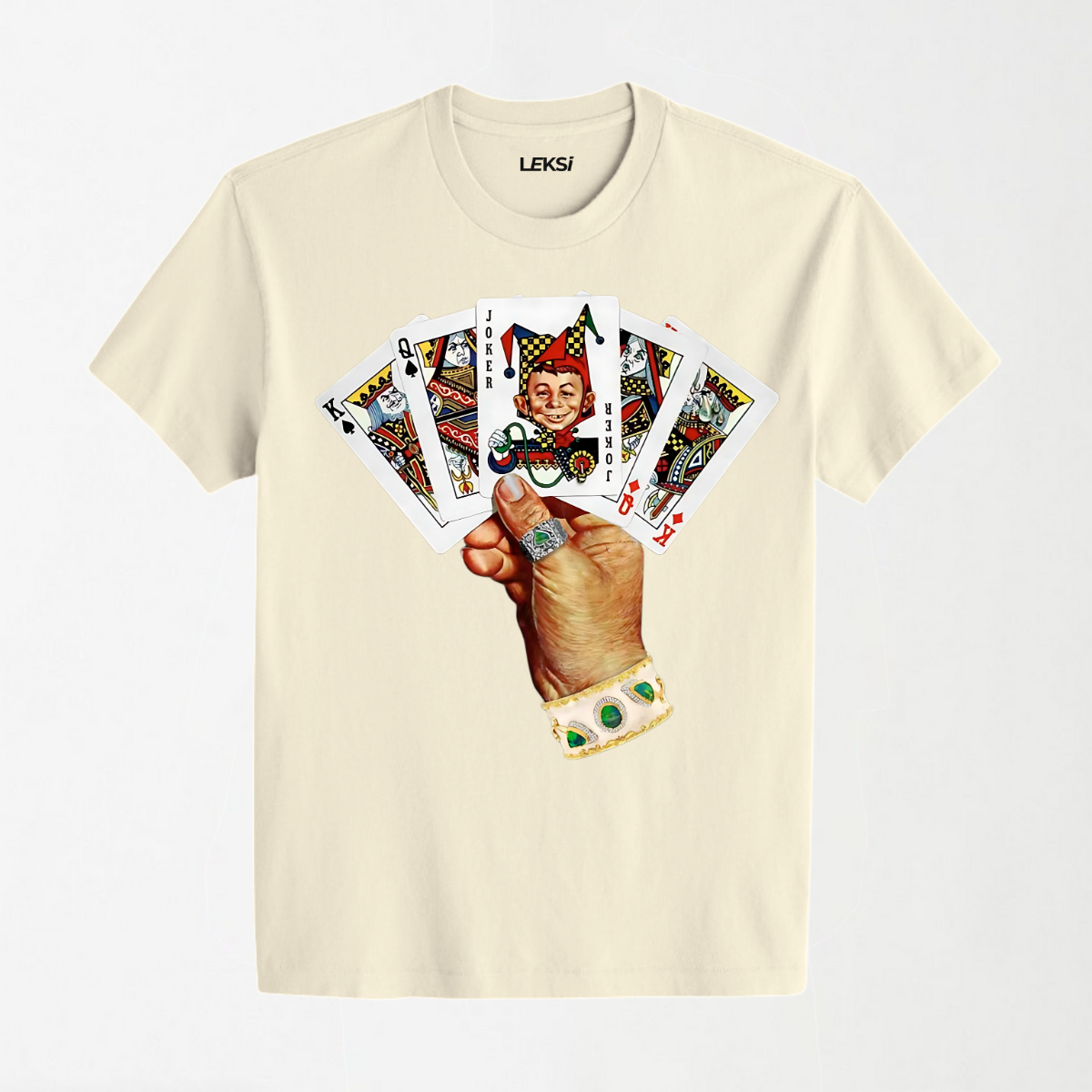 Bad Boy Poker Series - Round Neck Unisex T Shirt