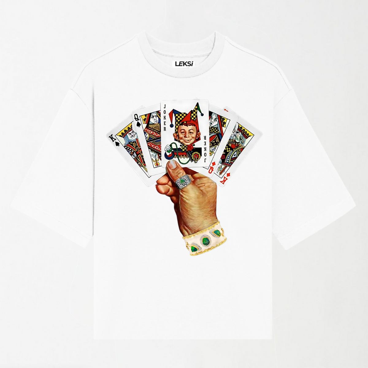 Bad Boy Poker Series - Round Neck Unisex T Shirt