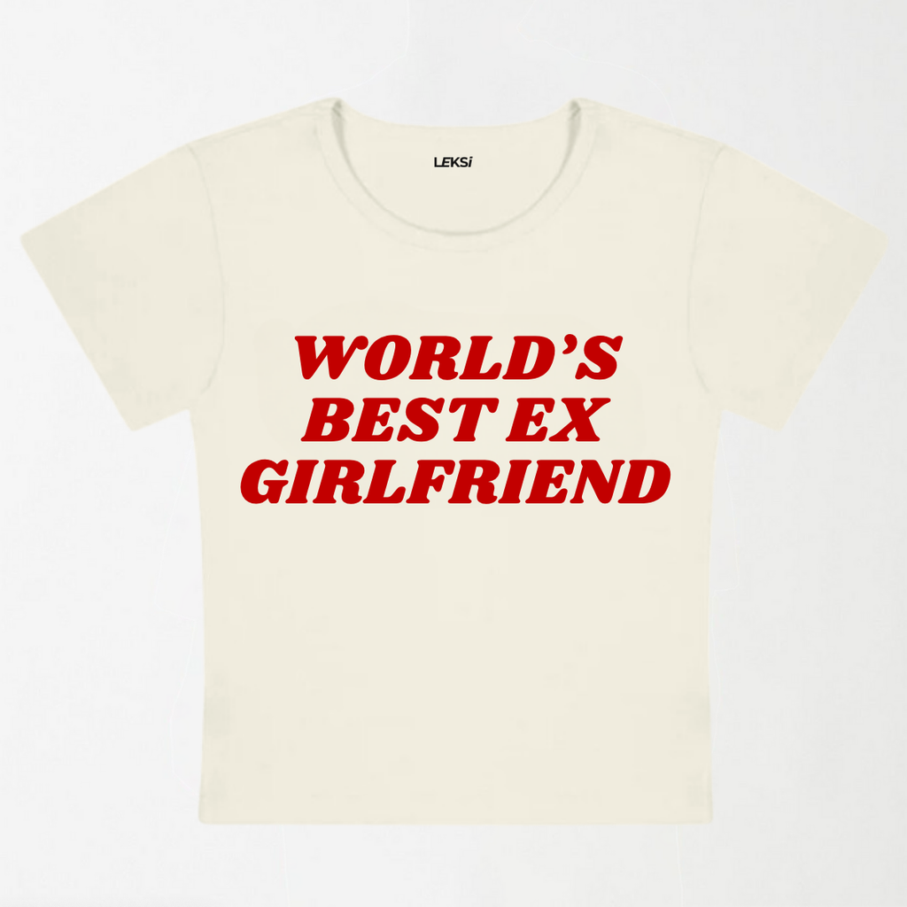 Best Ex Girlfriend Y2K Baby Tee