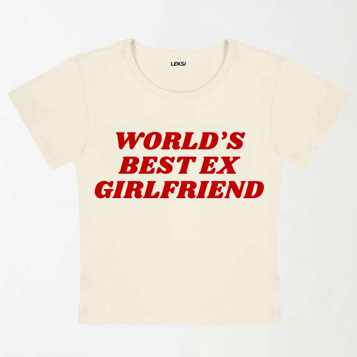 Best Ex Girlfriend Y2K Baby Tee
