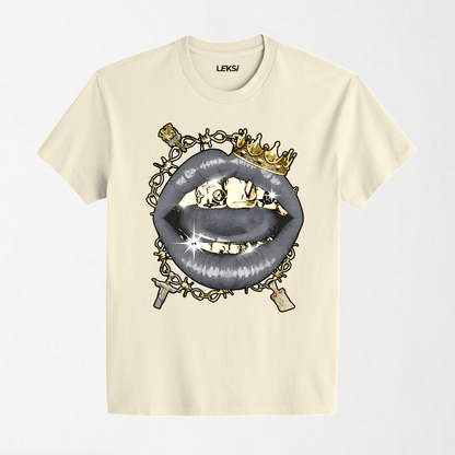 Black Gold Vintage Grills - Round Neck Unisex T Shirt