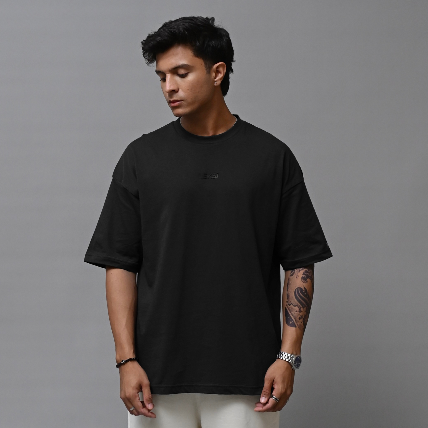 Redefined Black Unisex Oversized T-Shirt