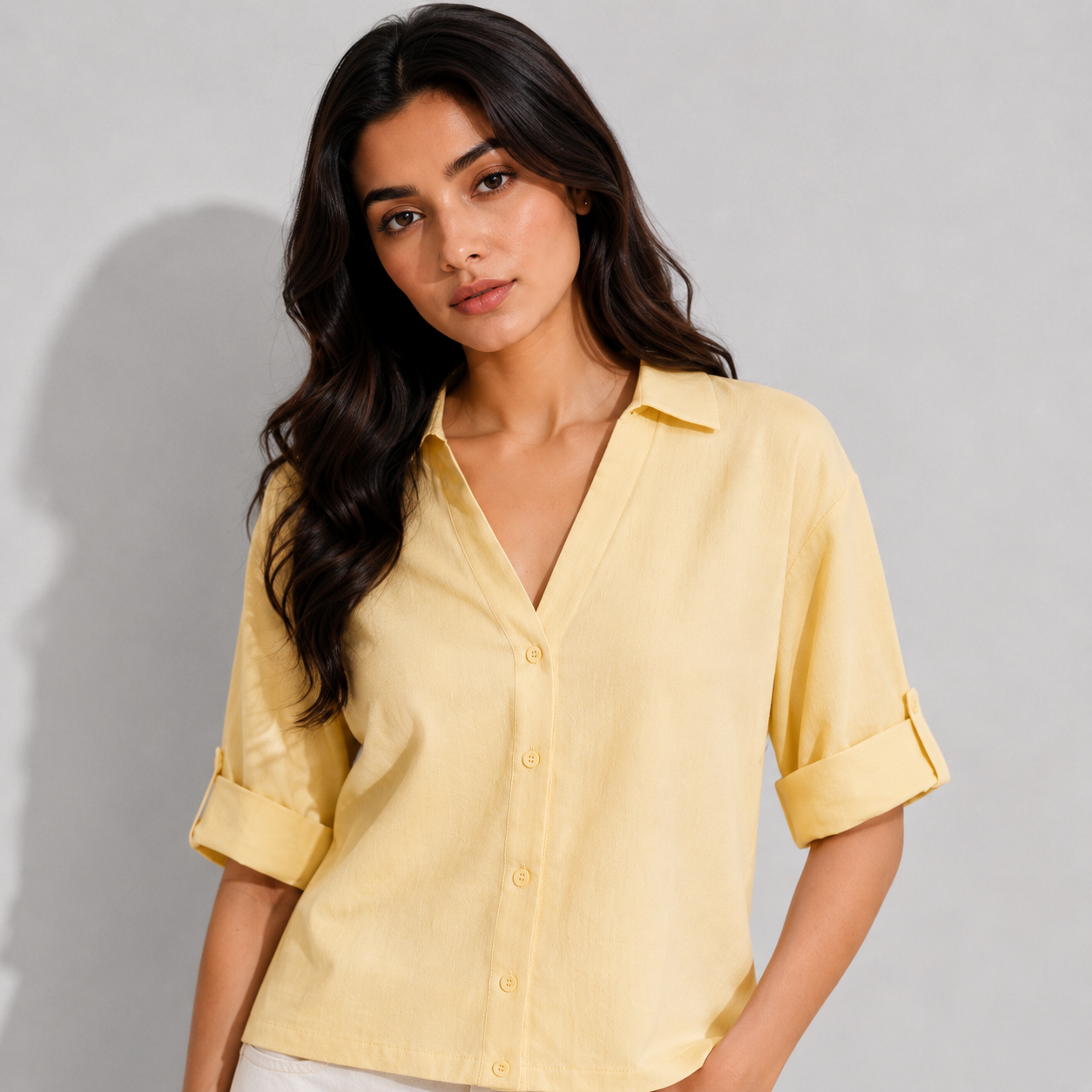 The Relaxed Camp Collar Shirt