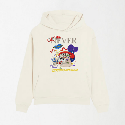 Call Me Never - Graphic Hoodie