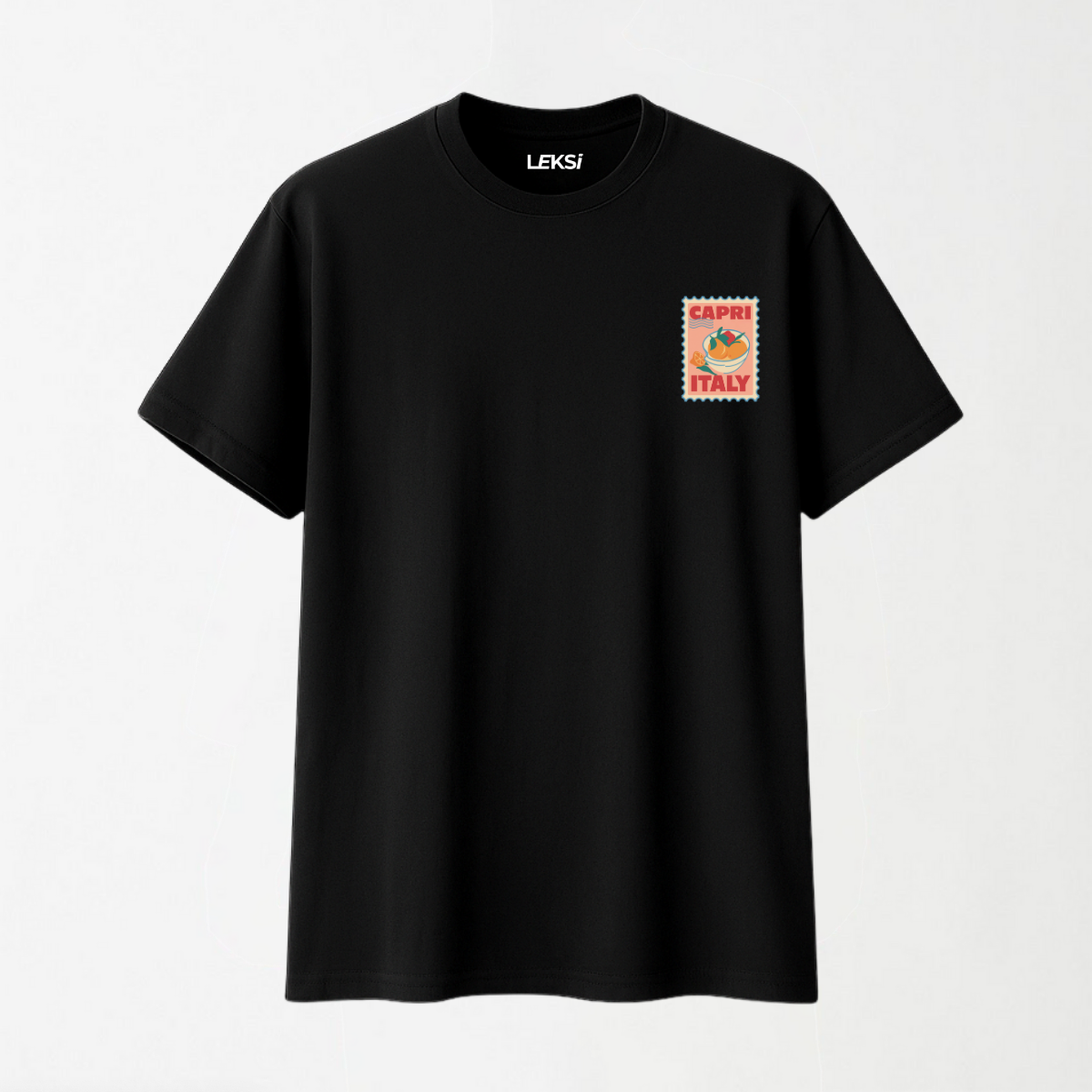 Capri Italy - Round Neck Unisex T Shirt