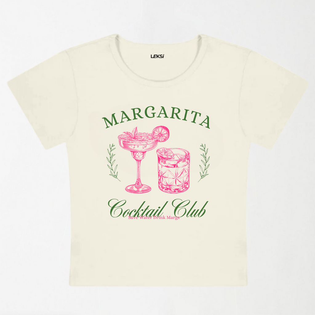 Cocktail Club Y2K Baby Tee