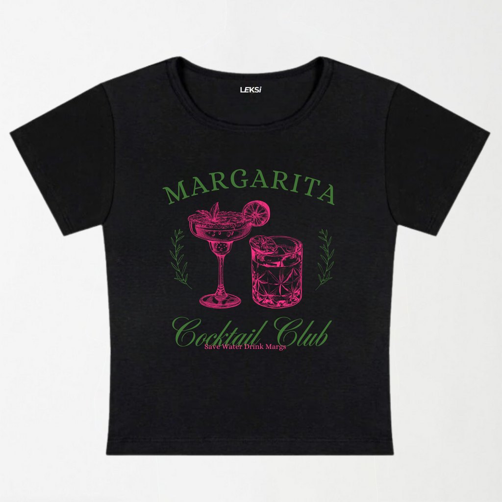 Cocktail Club Y2K Baby Tee