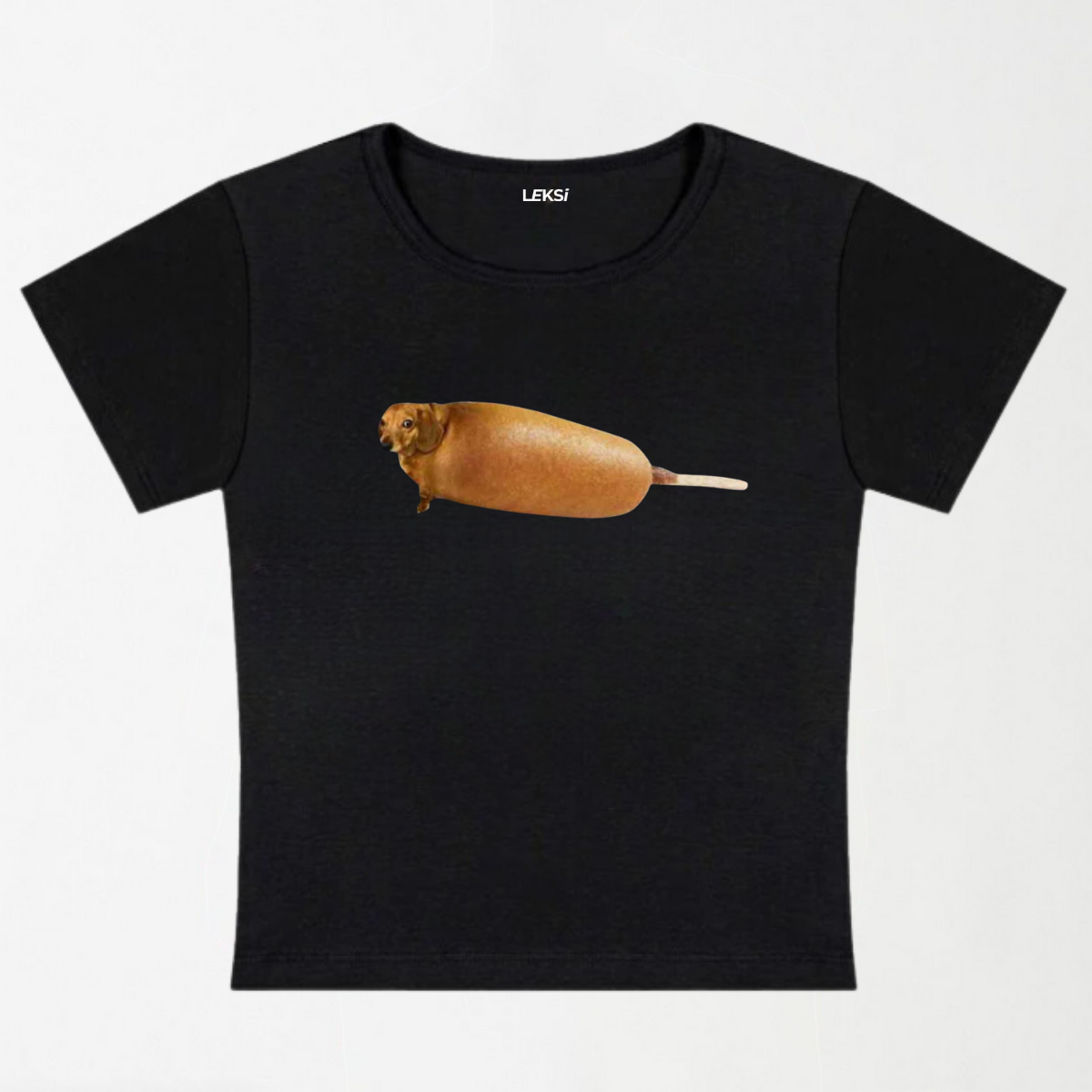 Corn Dog Y2K Baby Tee