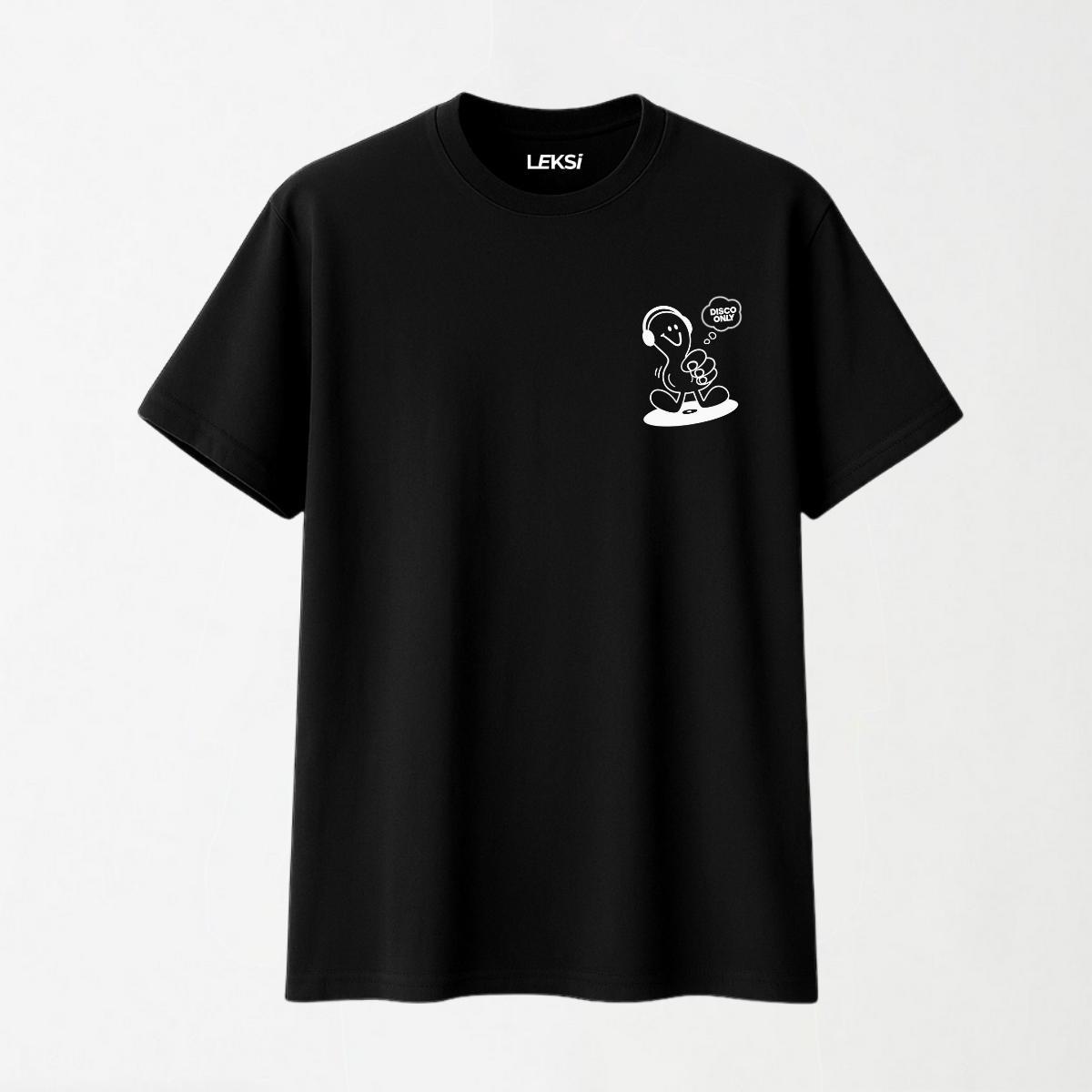 DISCO ONLY 'Play It Twice V6' - Round Neck Unisex T Shirt