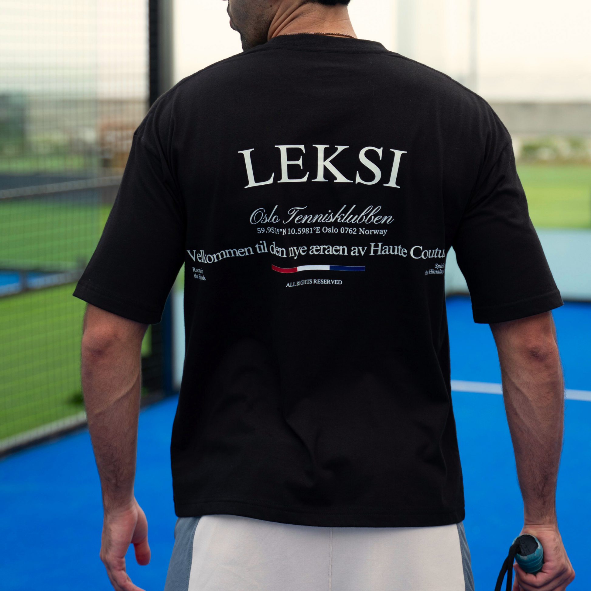 LEKSI's Padel Club Signature Oversized T-Shirt  - Unisex