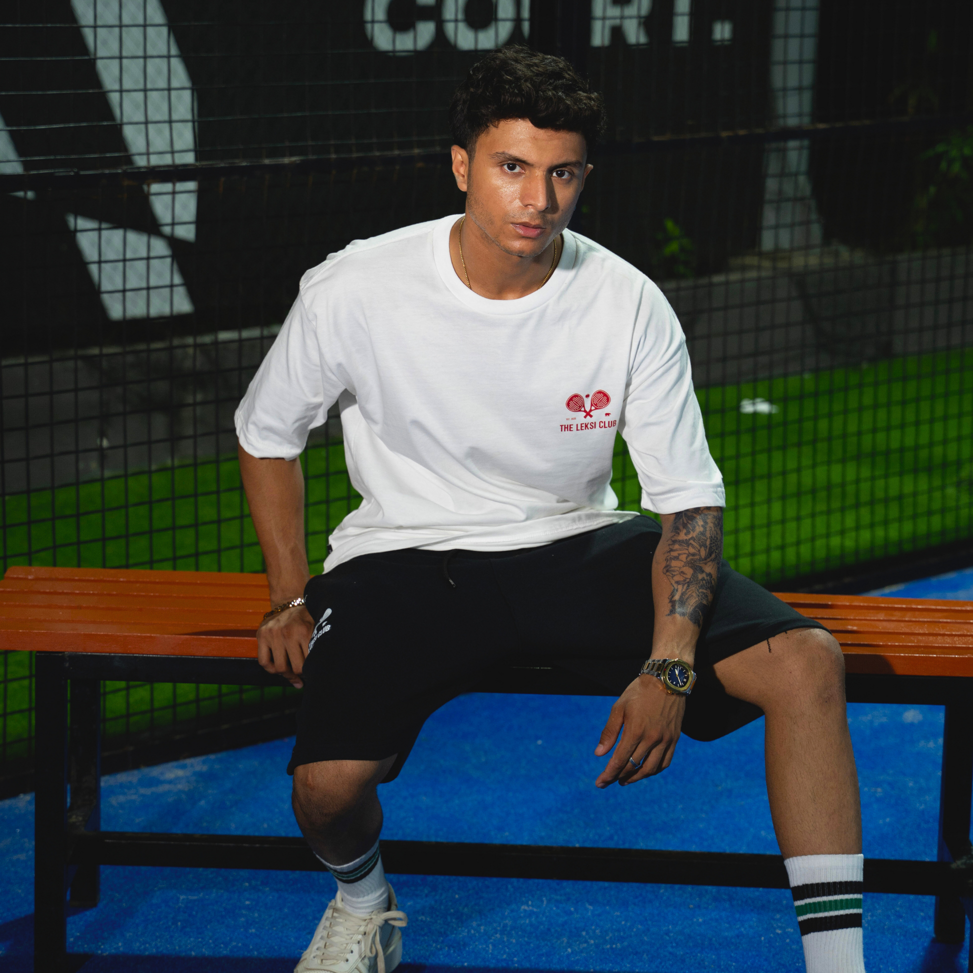 Locally Foreign Unisex White Oversized T-Shirt