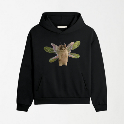 Fairycat Wings - Graphic Hoodie