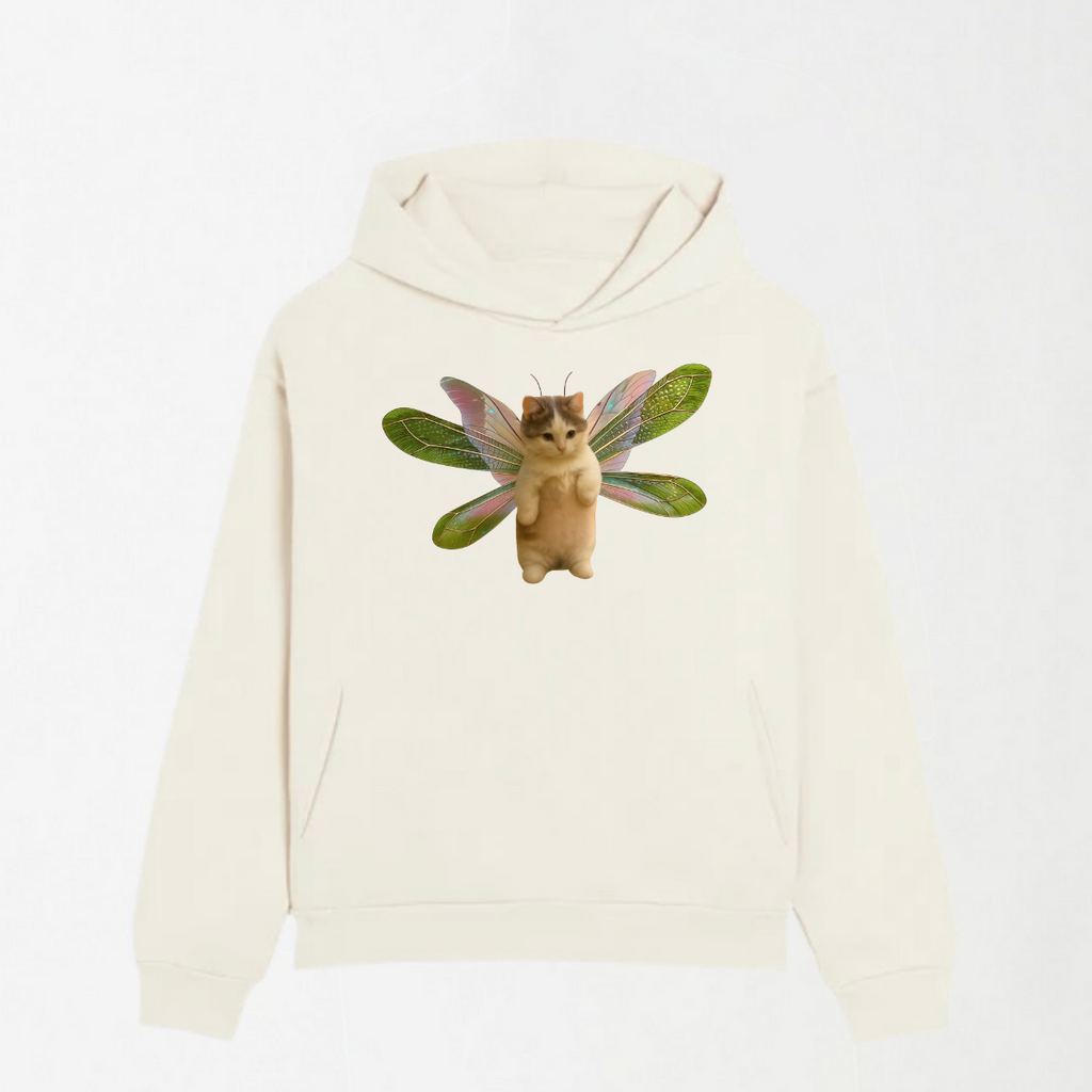 Fairycat Wings - Graphic Hoodie