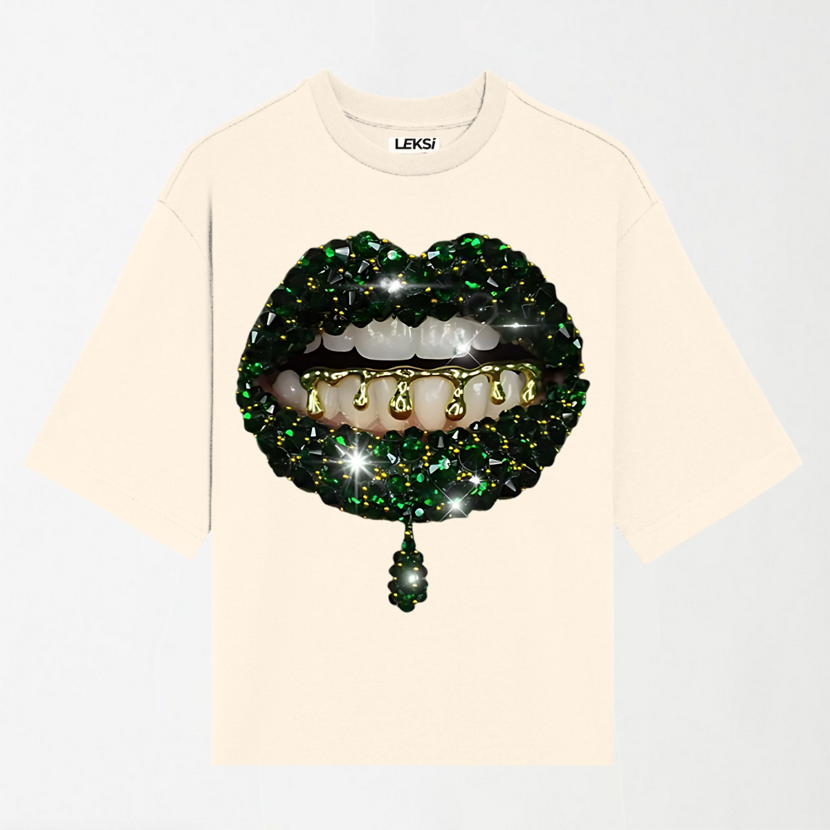 Green Gem Lip Wash - Round Neck Unisex T Shirt