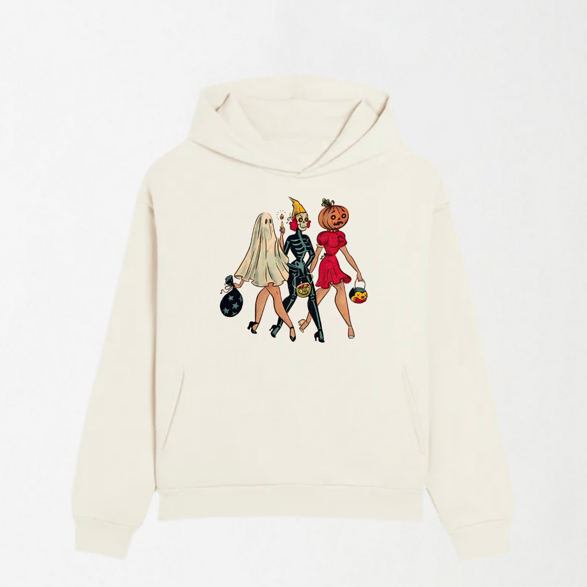 Halloween Ladies - Graphic Hoodie