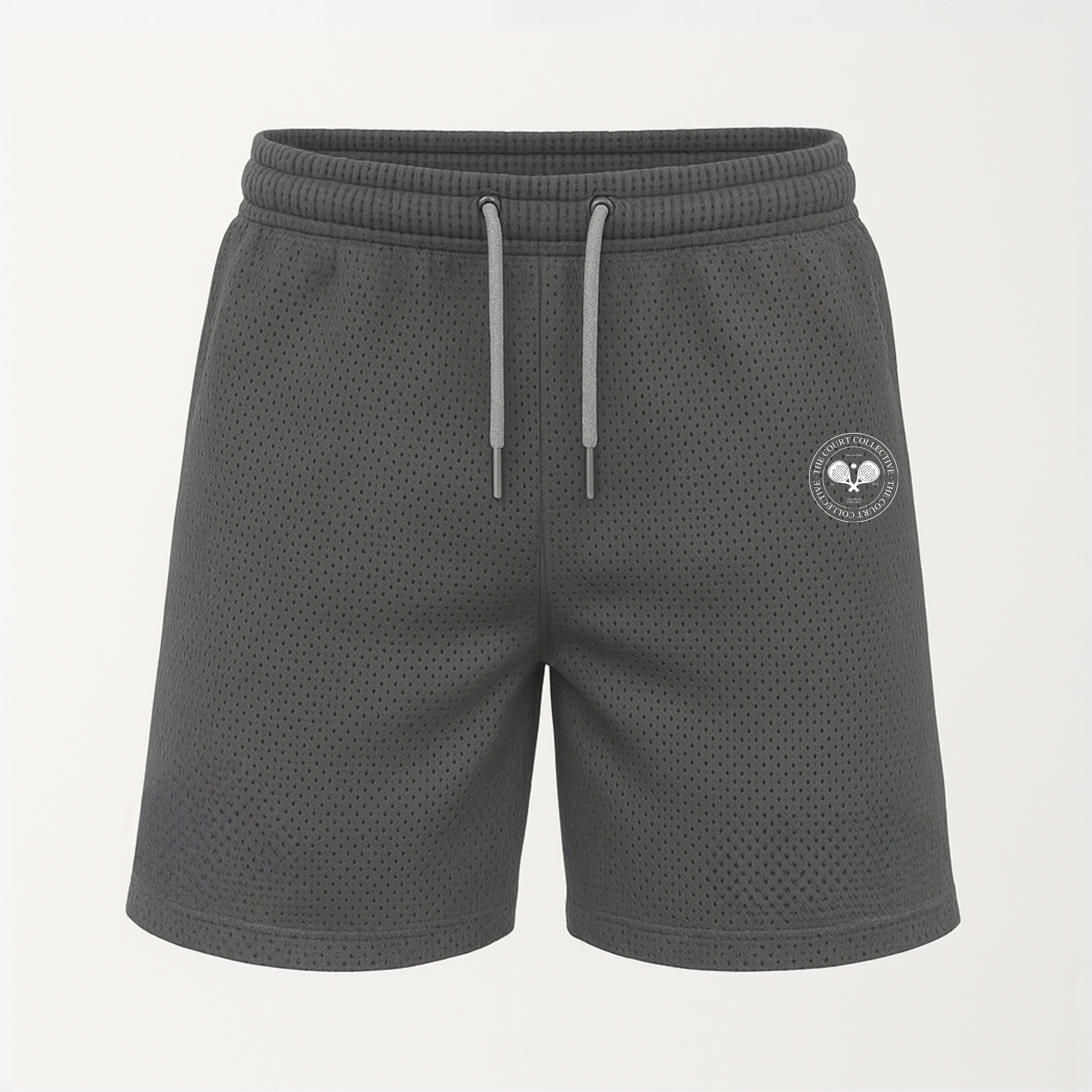 Netplay Grey Mesh Shorts