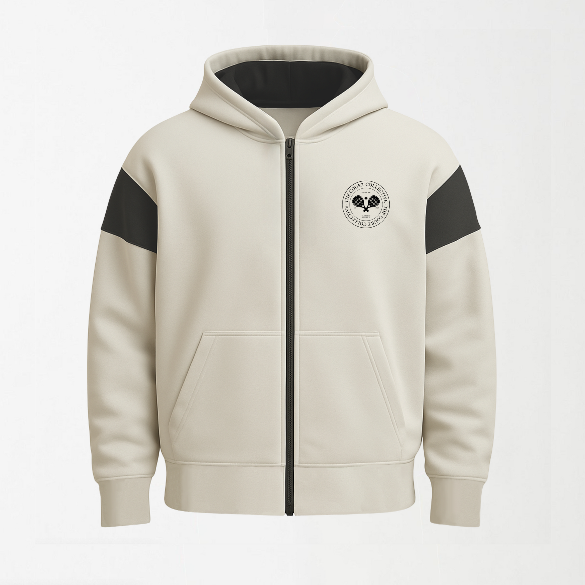 Pre-Game Ribbed Oversized Layering Lightweight Jacket
