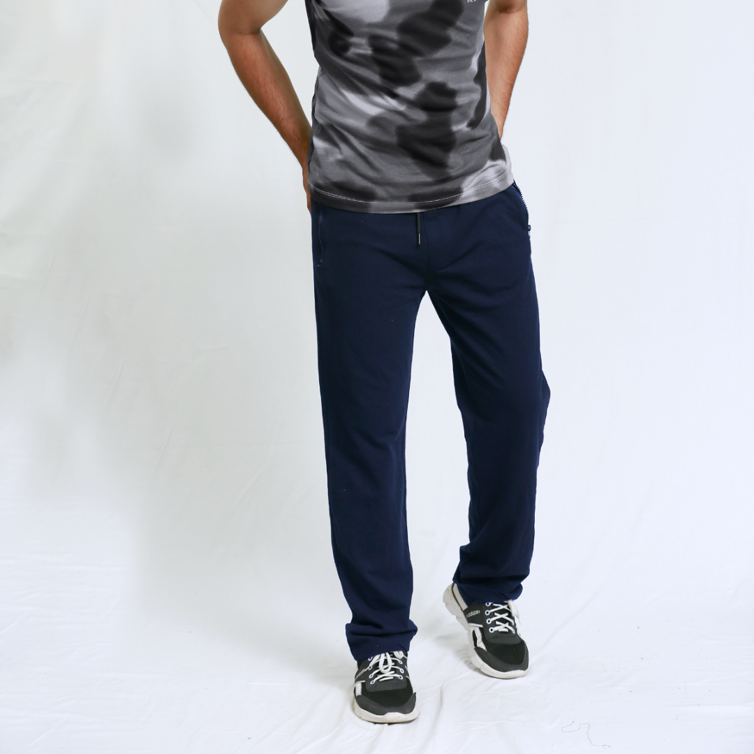 Navy Blue Finest Pique Unisex Sweatpants