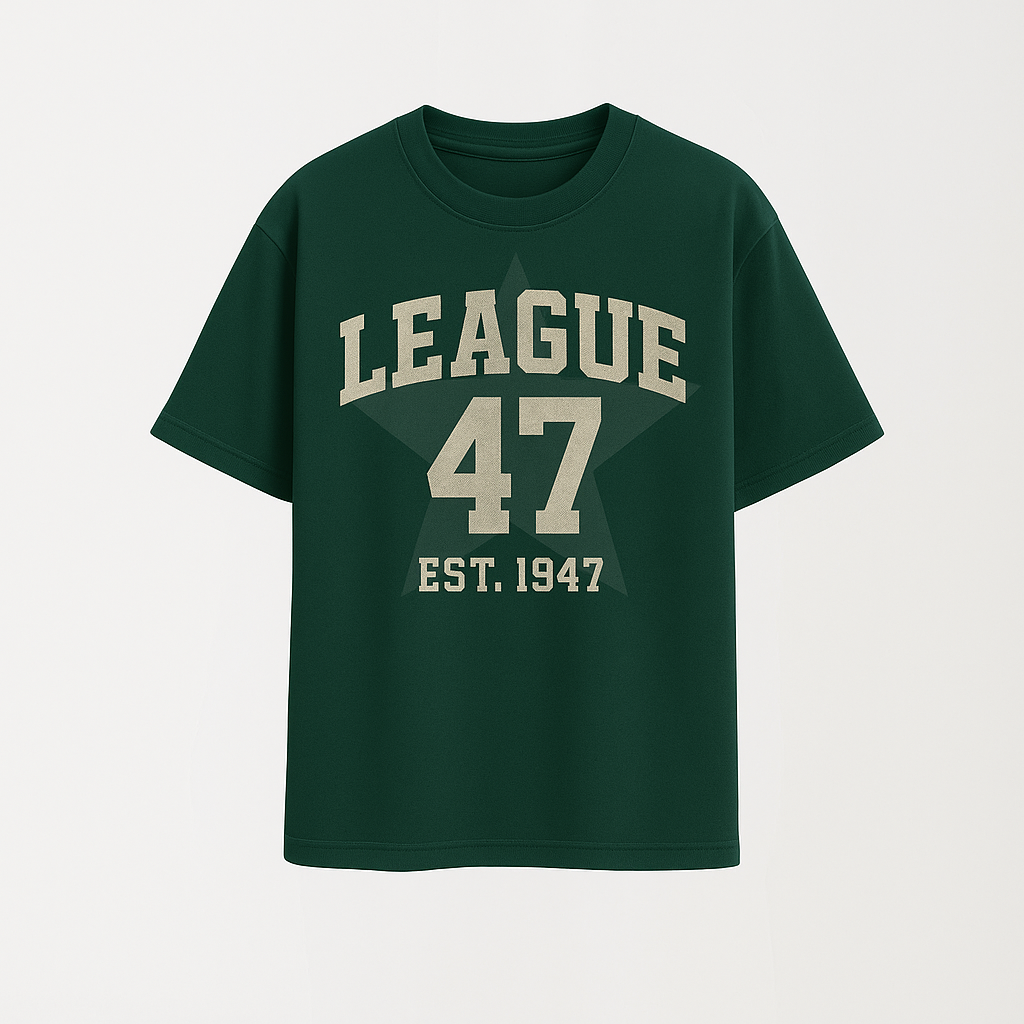 The 47th League Oversized T-Shirt - 14°N