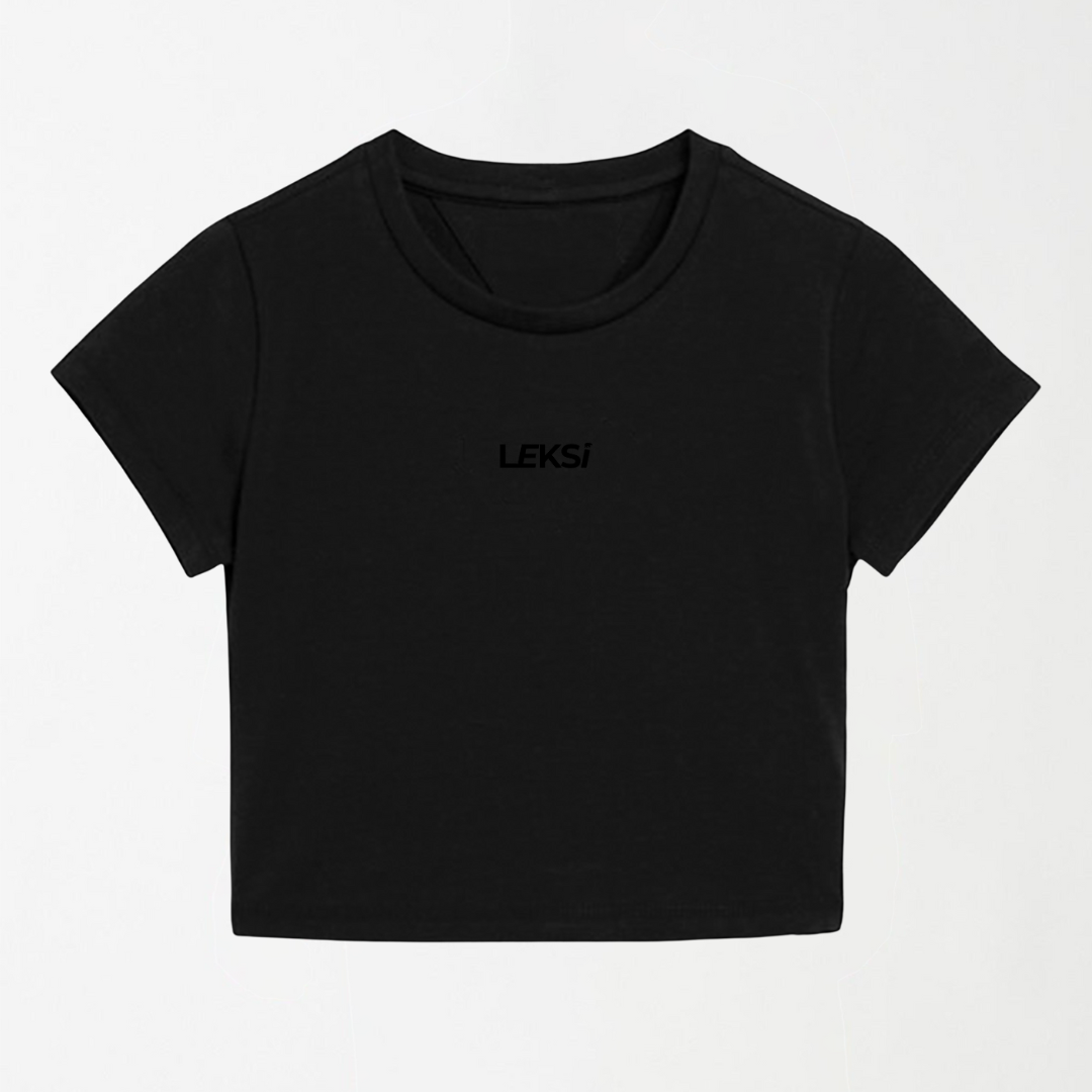 Redefined Black Cropped Top