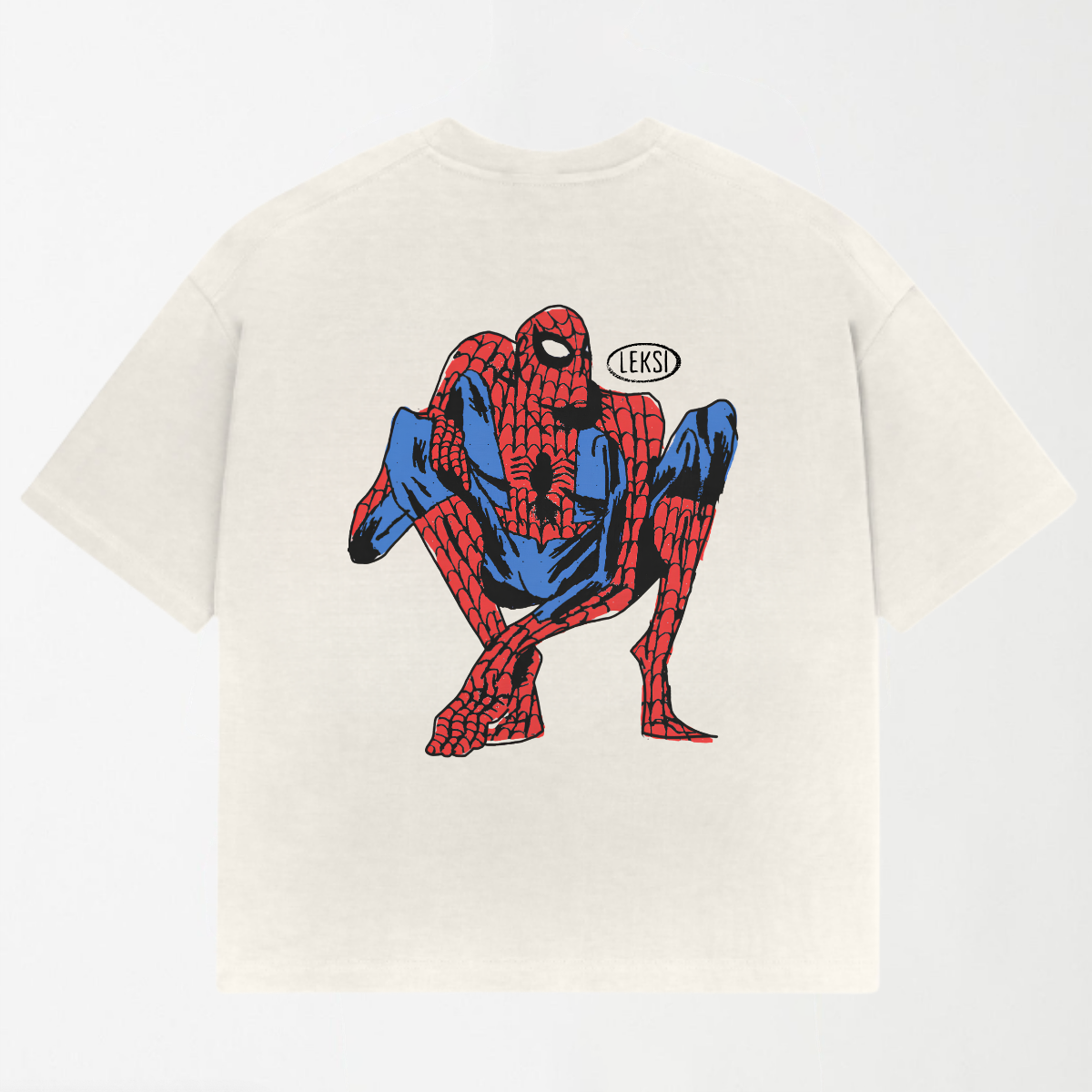 LEKSI Spider Hero Oversized Tee