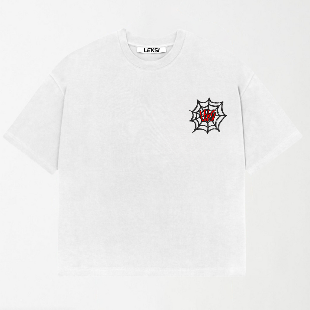 LEKSI Spiderweb Oversized Tee