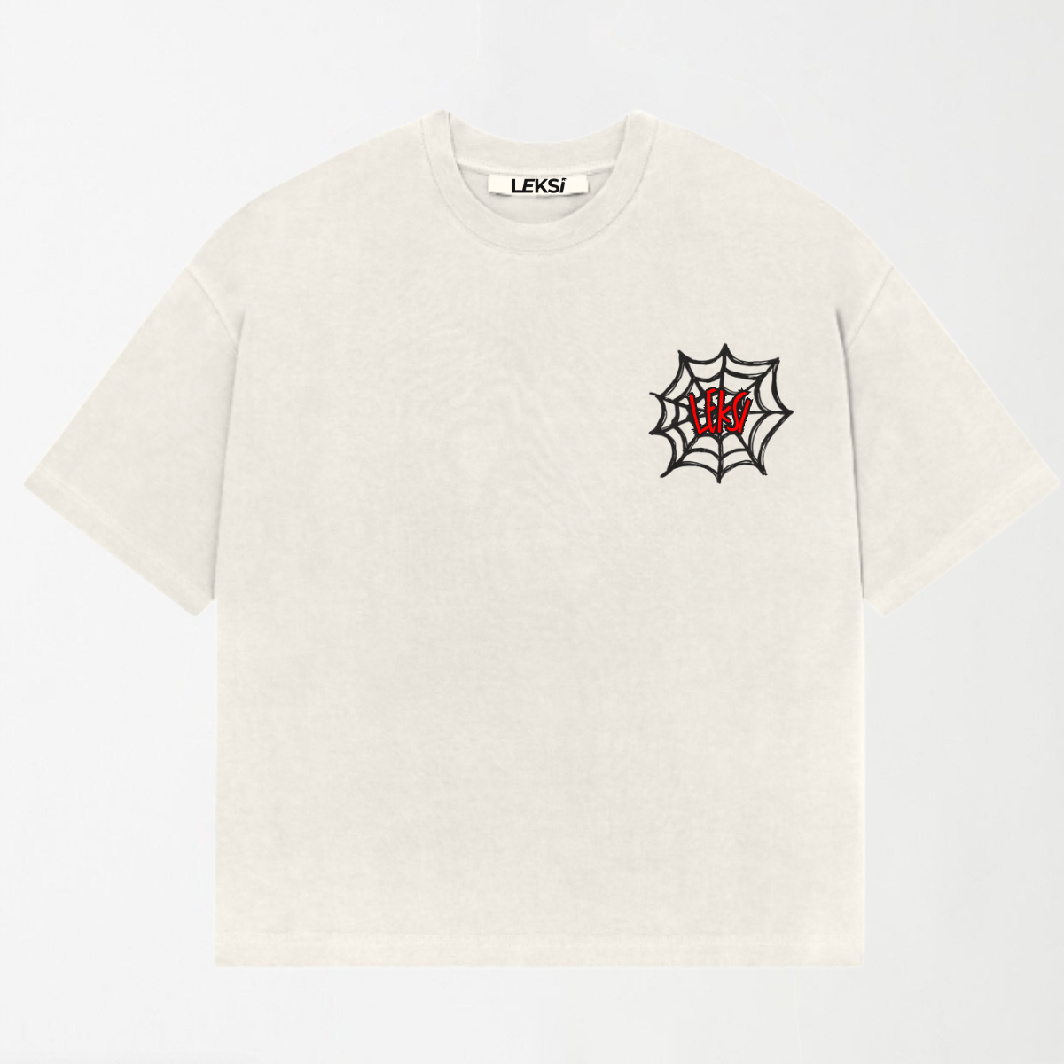 LEKSI Spiderweb Oversized Tee