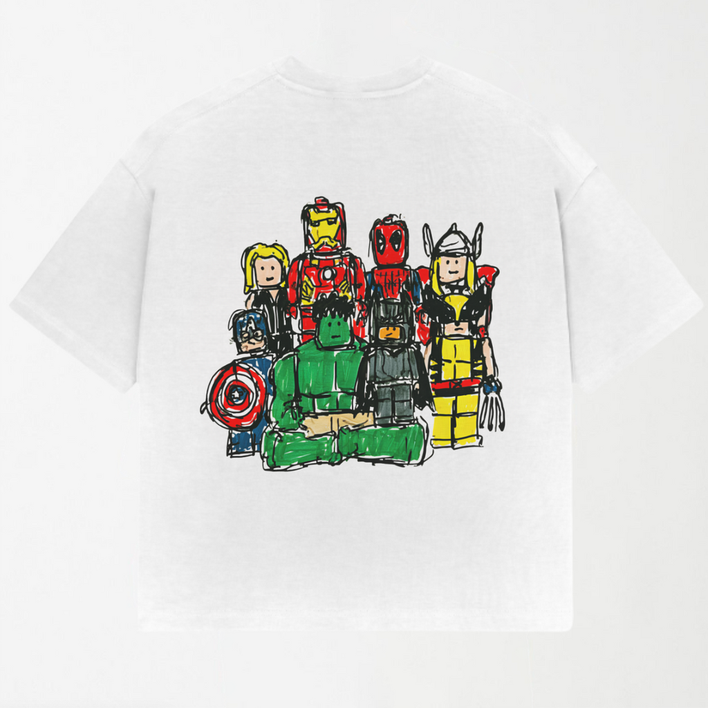 LEKSI Super Squad Oversized Tee