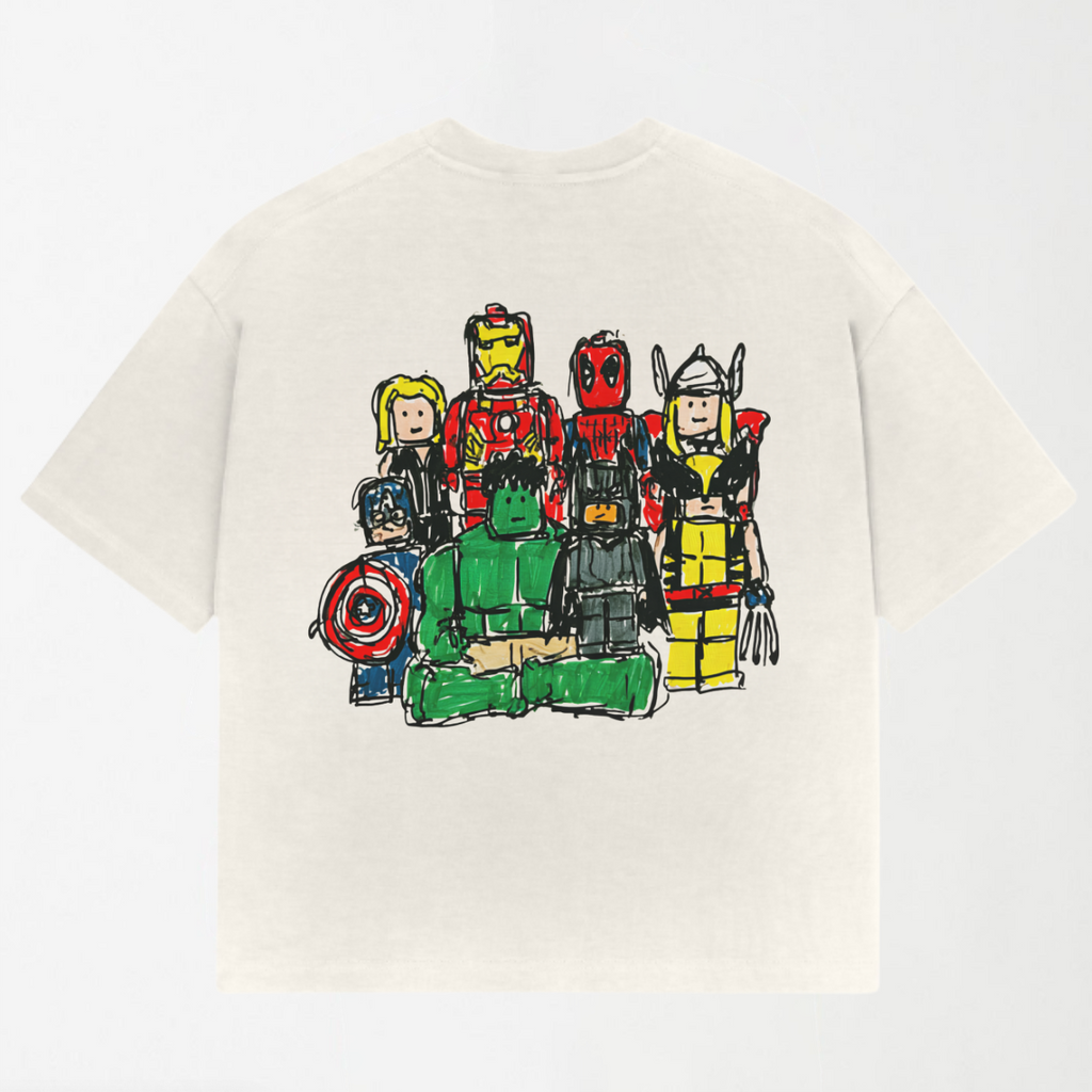LEKSI Super Squad Oversized Tee