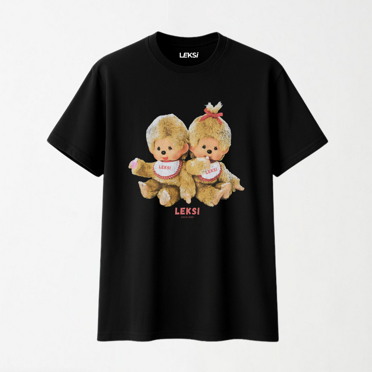 LEKSI Twins - Round Neck Unisex T Shirt