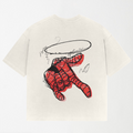 LEKSI Unmasked Sketch Oversized Tee