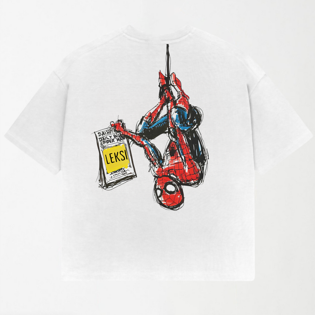 LEKSI Web Slinger 🕷️ Oversized Tee