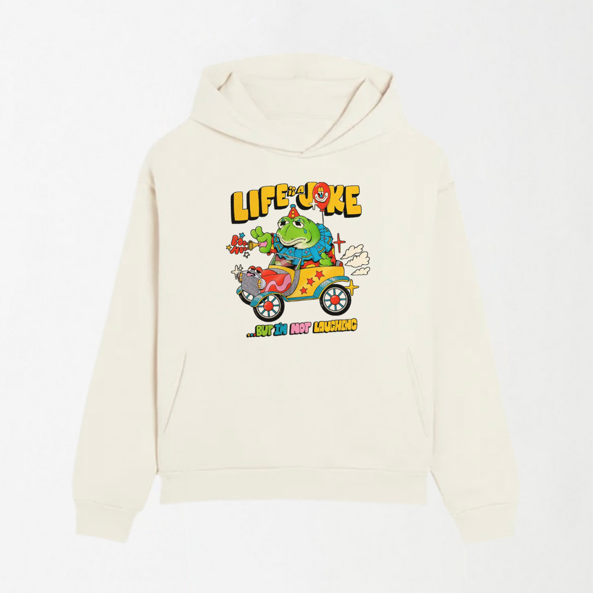 Life is a Joke - Graphic Hoodie