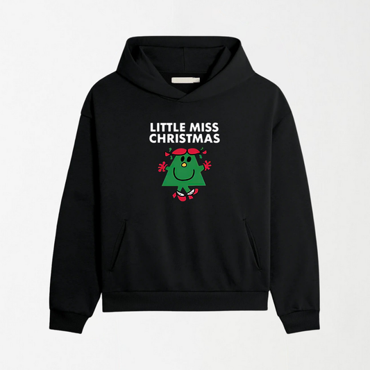 Little Miss Christmas - Graphic Hoodie