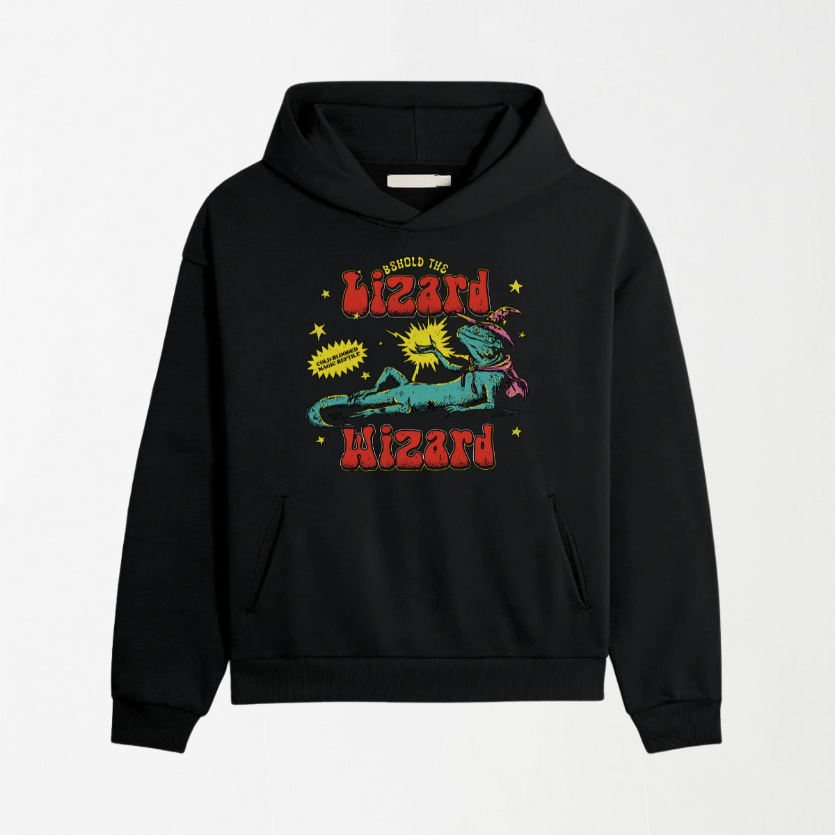 Lizard Wizard - Graphic Hoodie