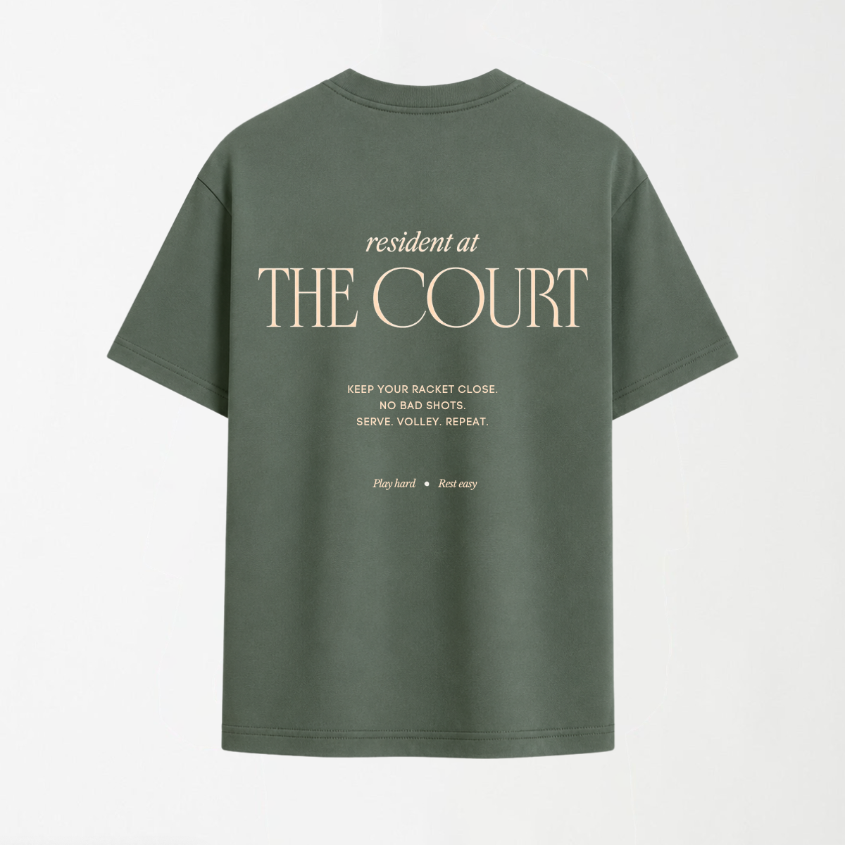Resident At the Court Oversized Tee