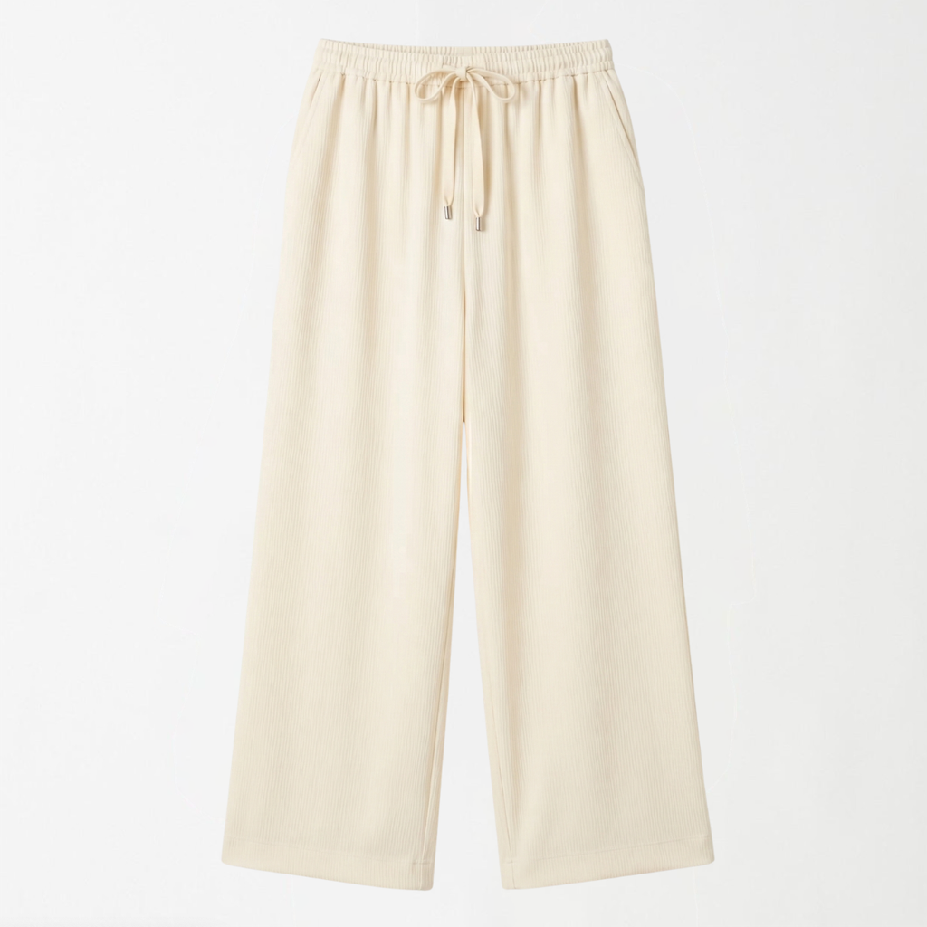 The Vertical Drape Trouser