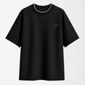 The Contrast Tipped Drop Shoulder Tee