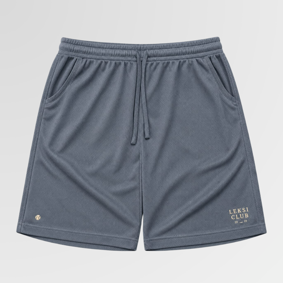 LEKSI Club Grey Sports Shorts
