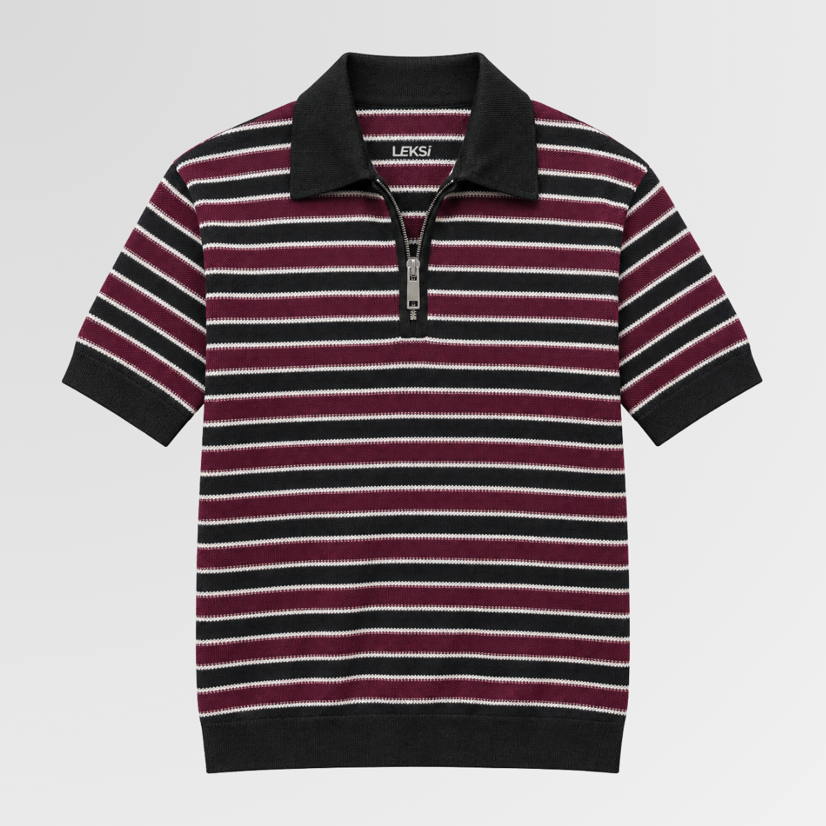 Cassette Striped Quarter Zip