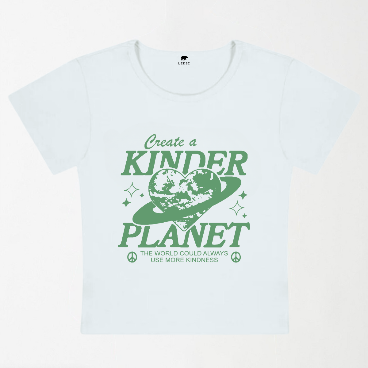 Kinder Planet Y2K Baby Tee